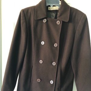 Wool pea coat